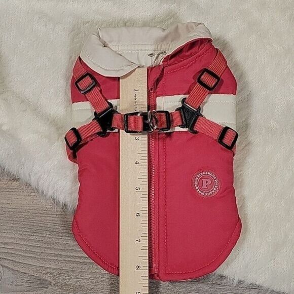 Pinkaholic New York Dog Jacket/Harness Sz S - Picture 7 of 8